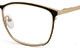 Dioptrické brýle Visible 205 - černo zlatá